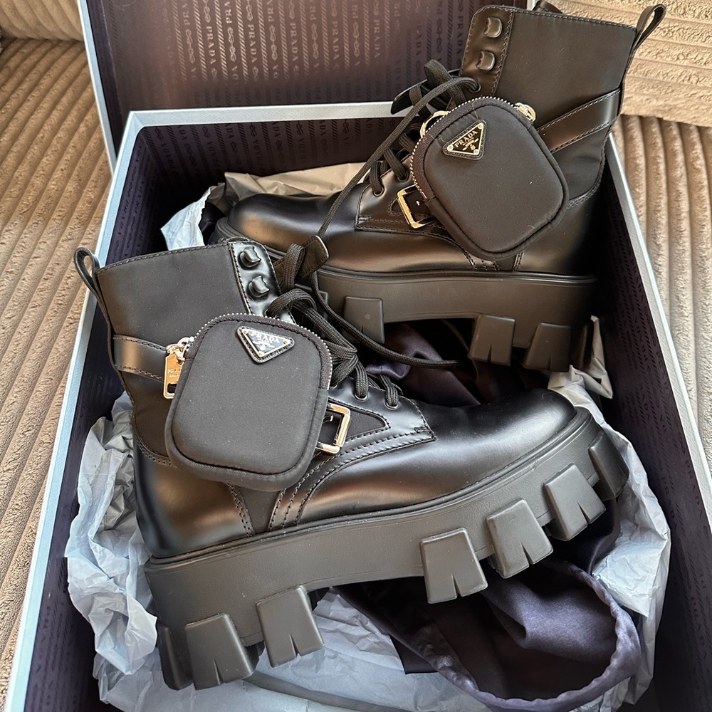 Prada Monolith Boot